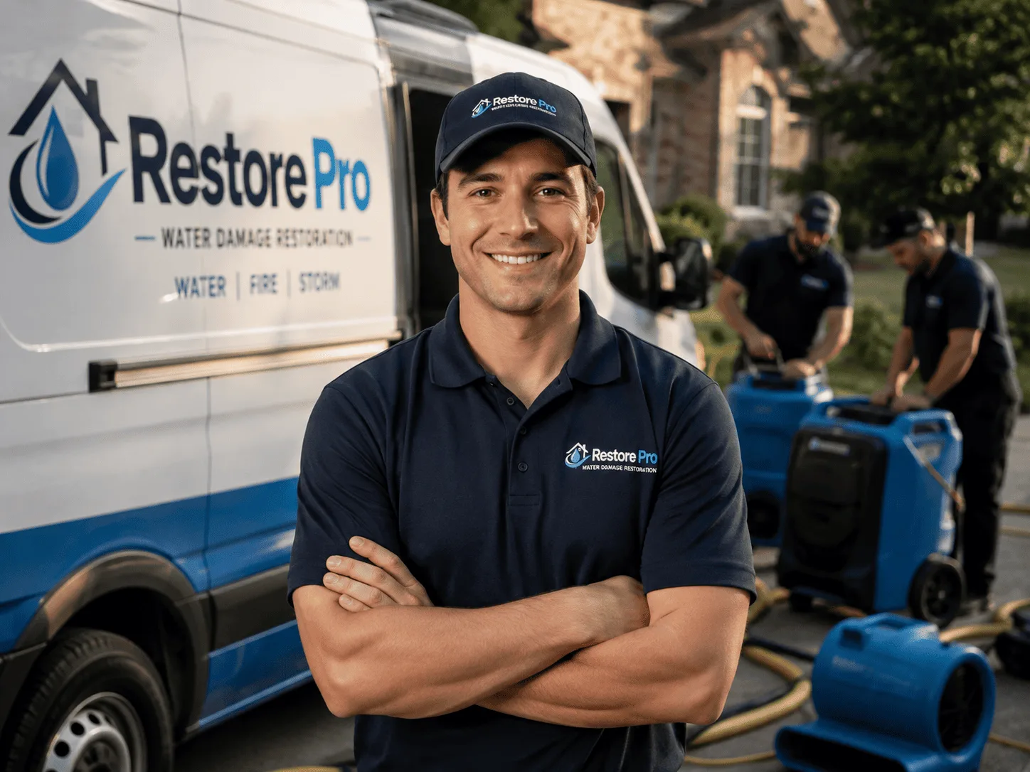 Water Damage Restoration company in Isaban, WV